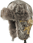 Realtree Camo Trapper Hat - Faux Fur