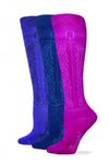 Wrangler Cowgirl Boot Socks - 3 Pack