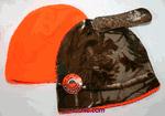 Youth Reversible Realtree Blaze Orange Beanie