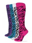 Zebra Boot Sock