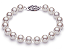 White Japanese Akoya Cultured Pearl Bracelet 7-7.5mm A+ Quality