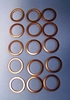 15-Pack Of New Copper Crush Washers For All BMW Master Cylinders and Brake Calipers