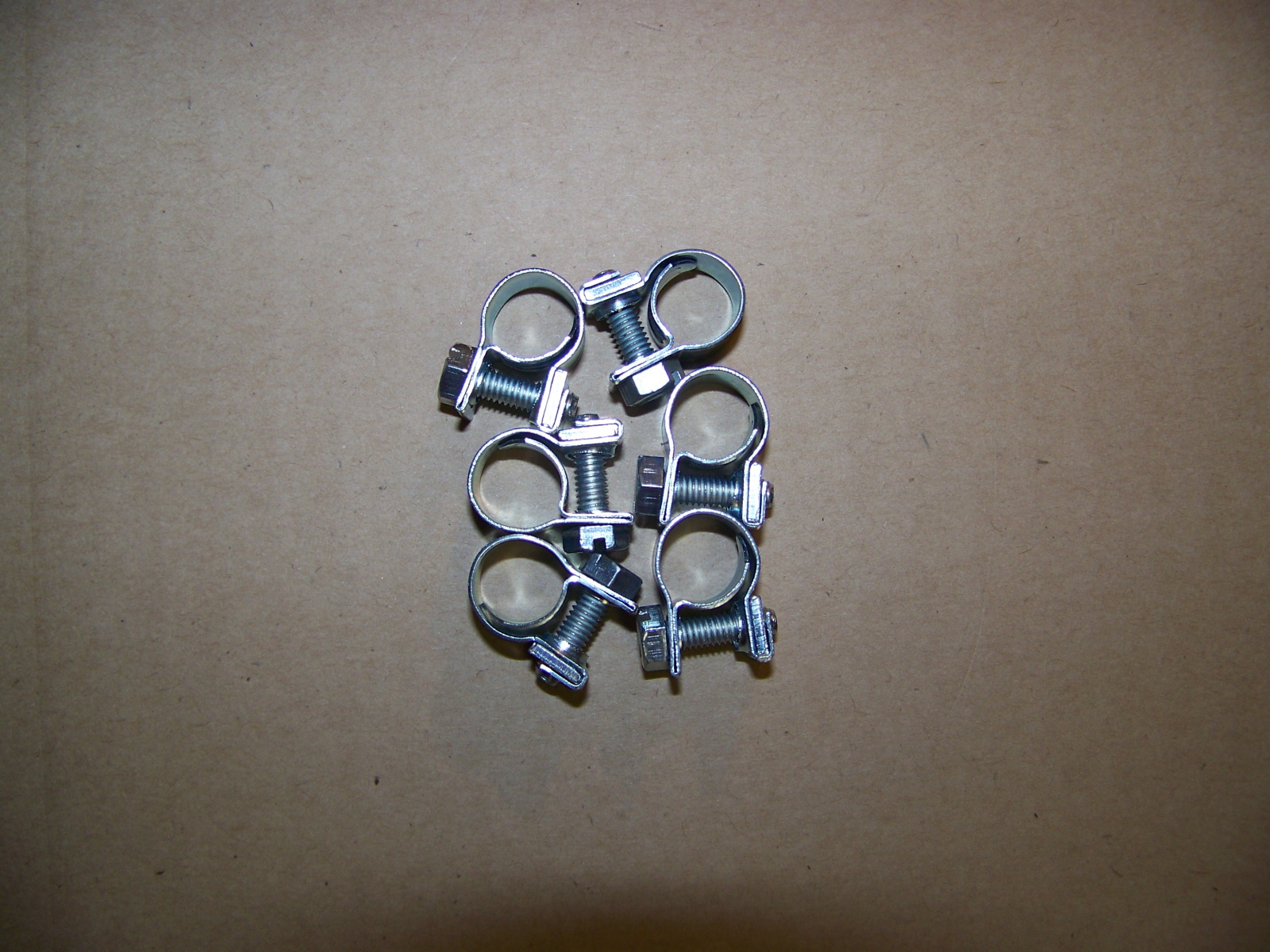 6Pack Fuel Vent Line Hose Clamps