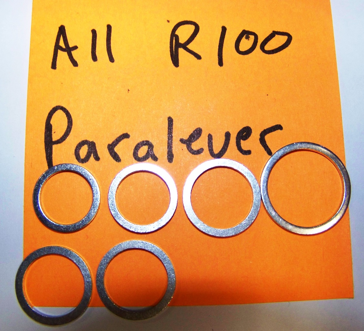 Airhead Transmission, Driveshaft & Final Drive Crush Washer Set For All