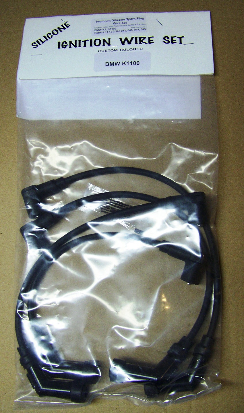 Brand New Silicone Spark Plug Wires, Set of 4, For All K100 4V & K1100