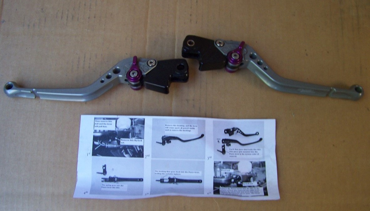 Pazzo Brake and Clutch Lever For All R1200GSW, R1200GSAW, R1200RTW