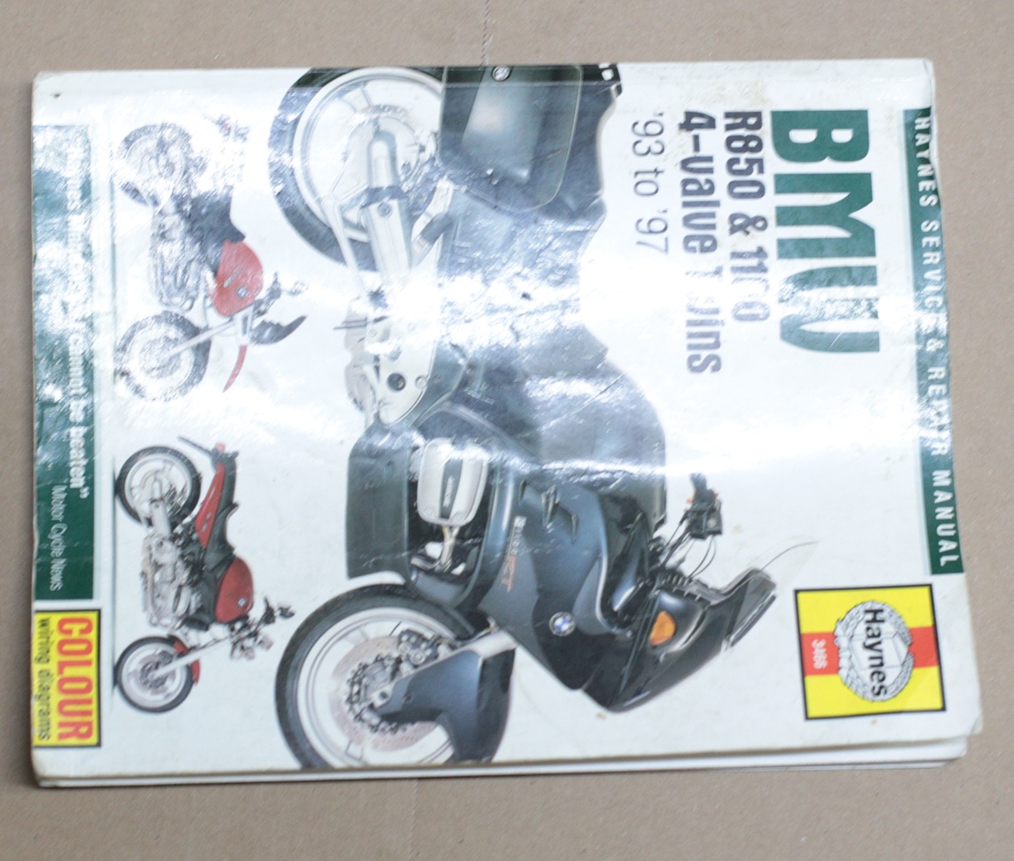 アクセサリー  Motorcycle Repair Manual R850 R1100 haynes-repair-manual-r850-