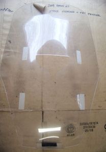 K100/1100RS Aeroflow Clear Windshield