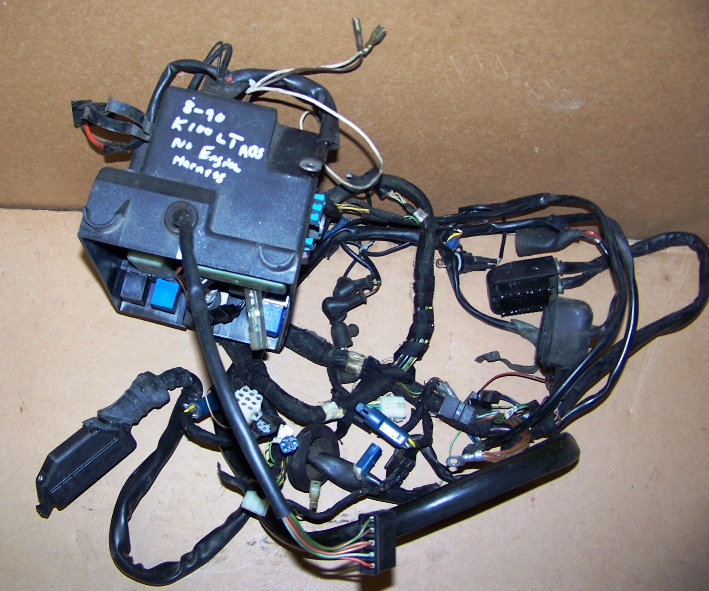 K100/RT/LT (2 Valve Bikes After 4/85) ABS Wiring Harness W/Relay/Fuse
