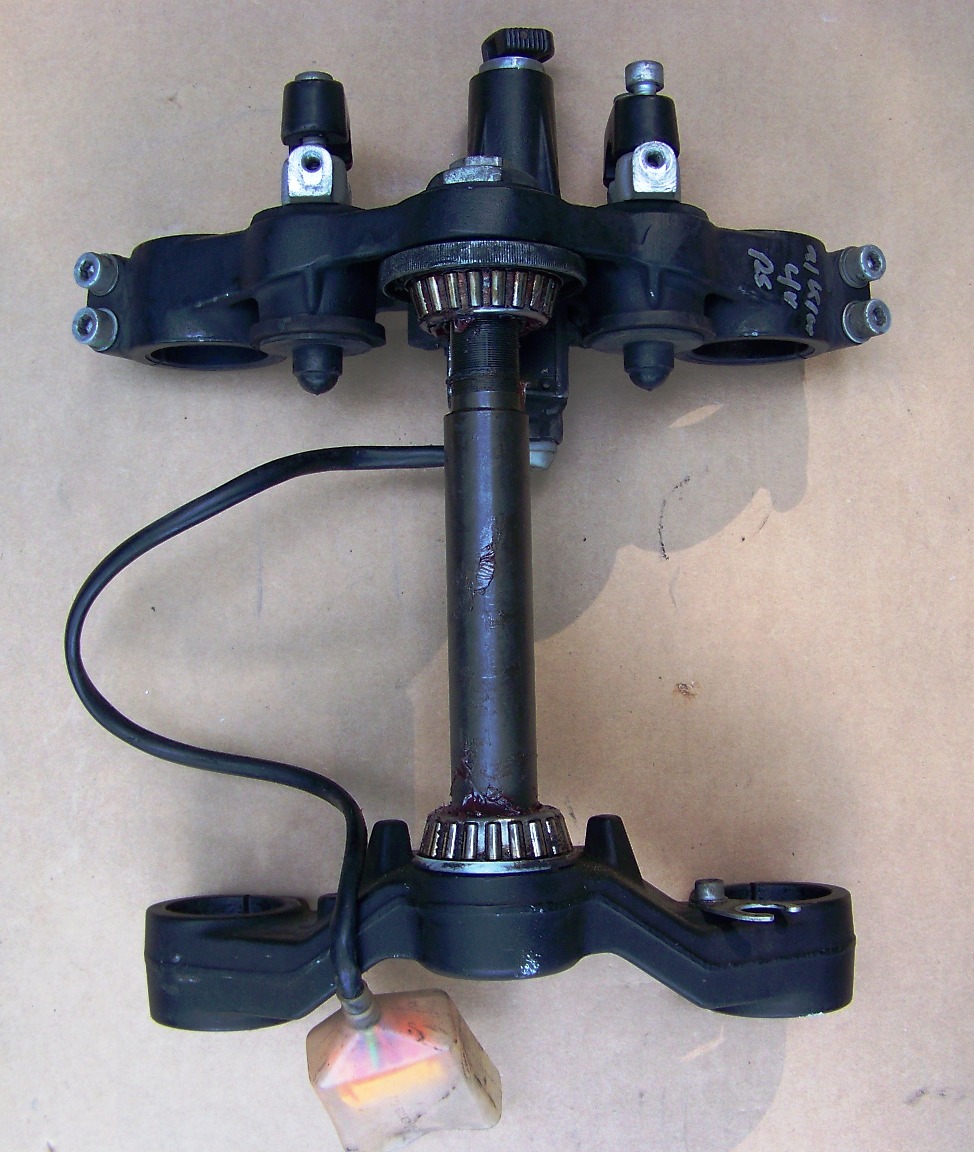 K100RS 4V Complete Set Of Triple Trees W/Bearings & Fork Lock ...