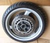 K100RS 4V & K1100RS 3.50X17"  3 Spoke Front Wheel W/ Metzeler Z6 Tire & Rotors