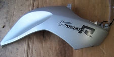 K1200R Right Side Front Lateral Trim Panel, Crystal Gray