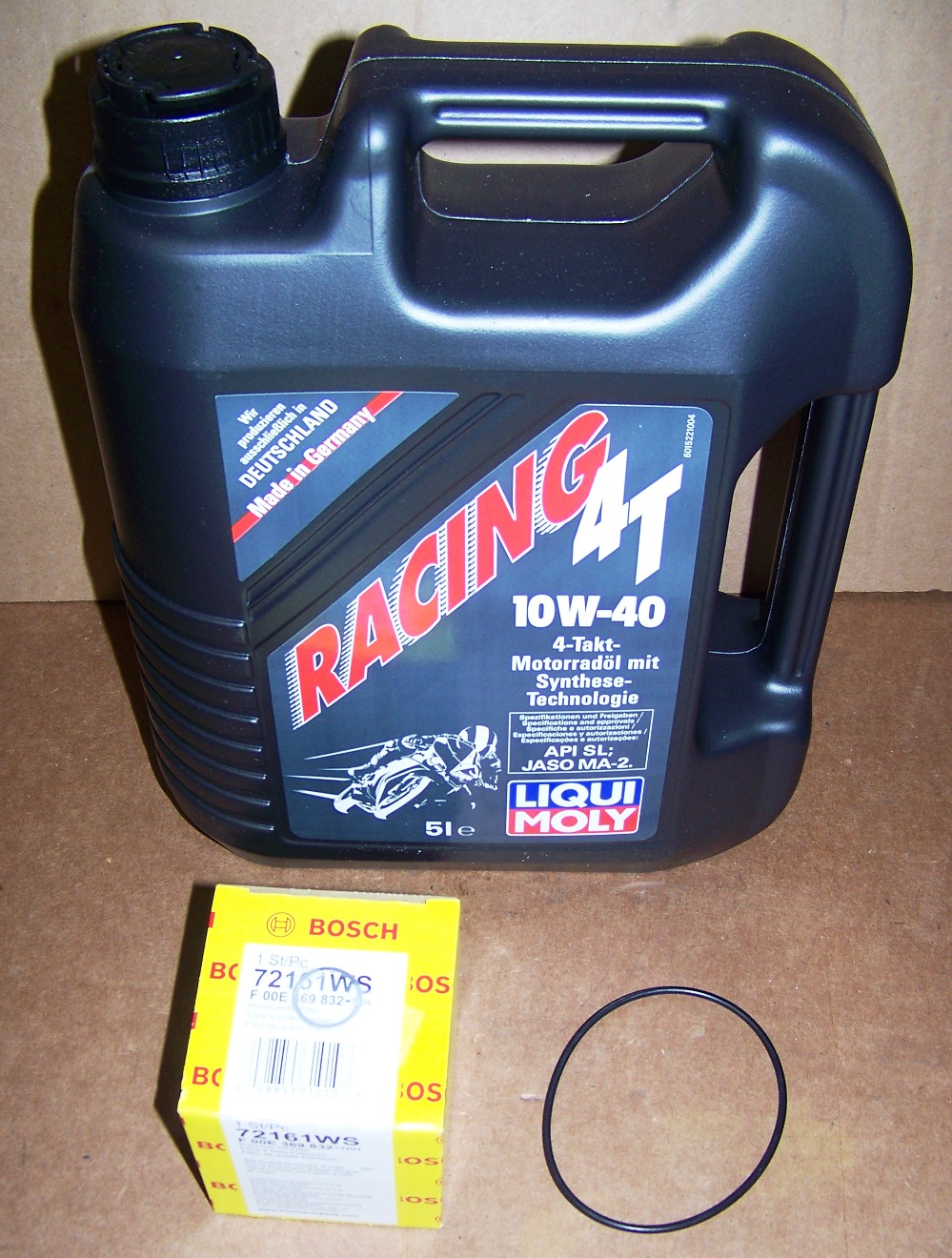 K75/100/1100 & K1200LT/RS/GT (GT Through 2005 Only) 10W40 Engine Oil