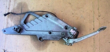 K75/100 2V Right Footpeg Plate Silver, Non- ABS W/Brake Lever