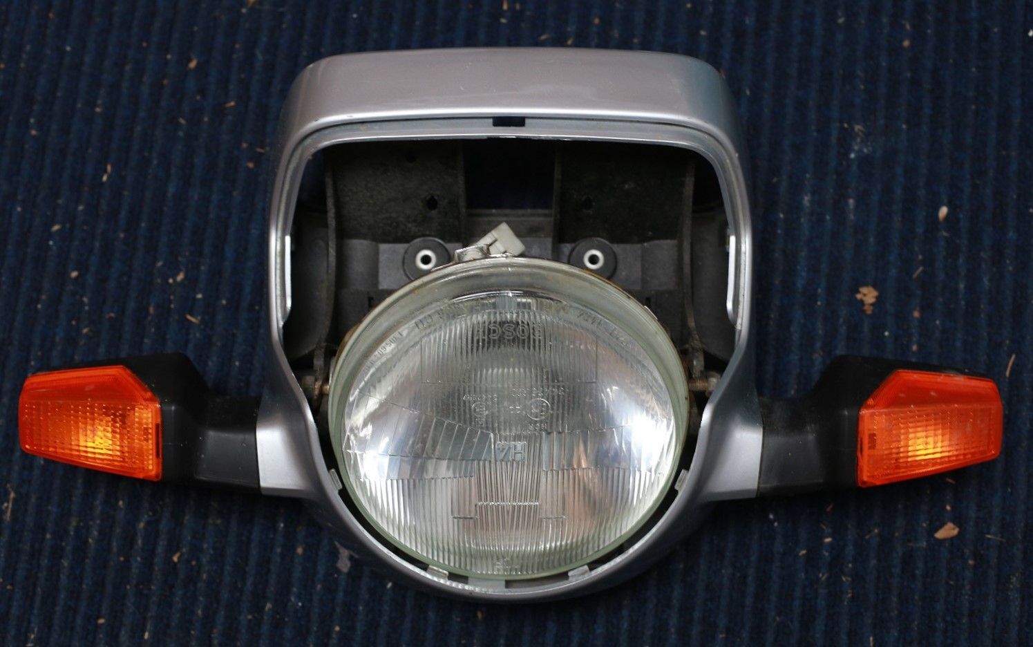 K100 Standard Headlight W/ Mount and Fairing, Silver