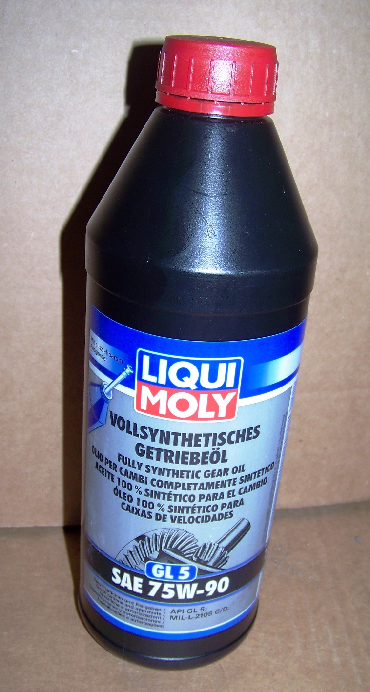 LiquiMoly Synthetic Racing Gear Oil, 75W90, 1000ML