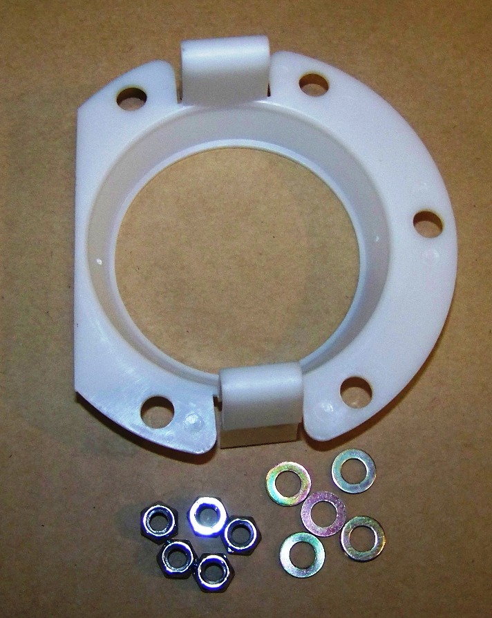 New Fuel Pump Retainer Clip W/Nuts & Washers For All K75/ 100/ 1100 Bikes Built From 1/93