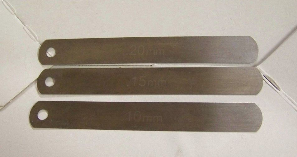 New Airhead Valve Adjustment Feeler Gauge Set