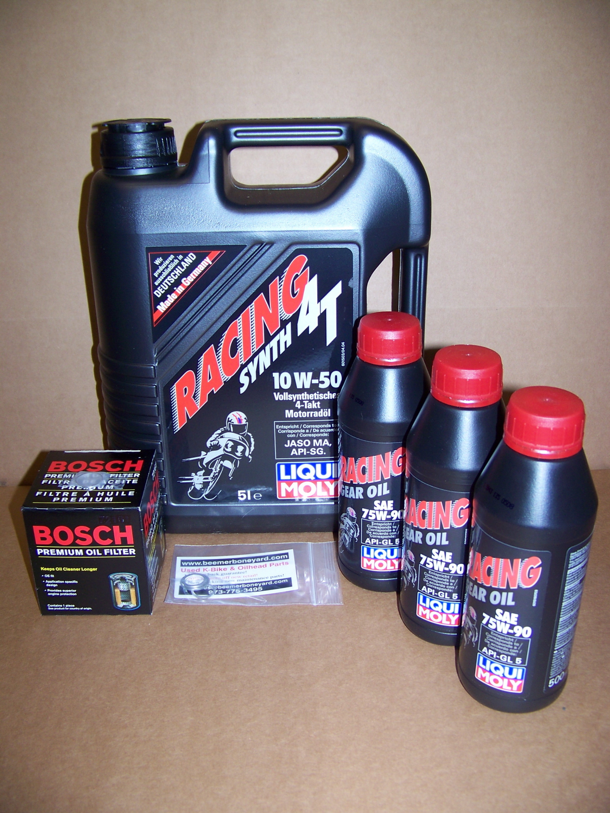 Oilhead R1150 (All) & R1200C/ CL Cruiser 10W50 Engine (Synthetic