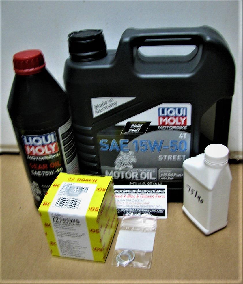 Oilhead R1150 (All) & R1200C/ CL Cruiser 15W50 Engine (Synthetic