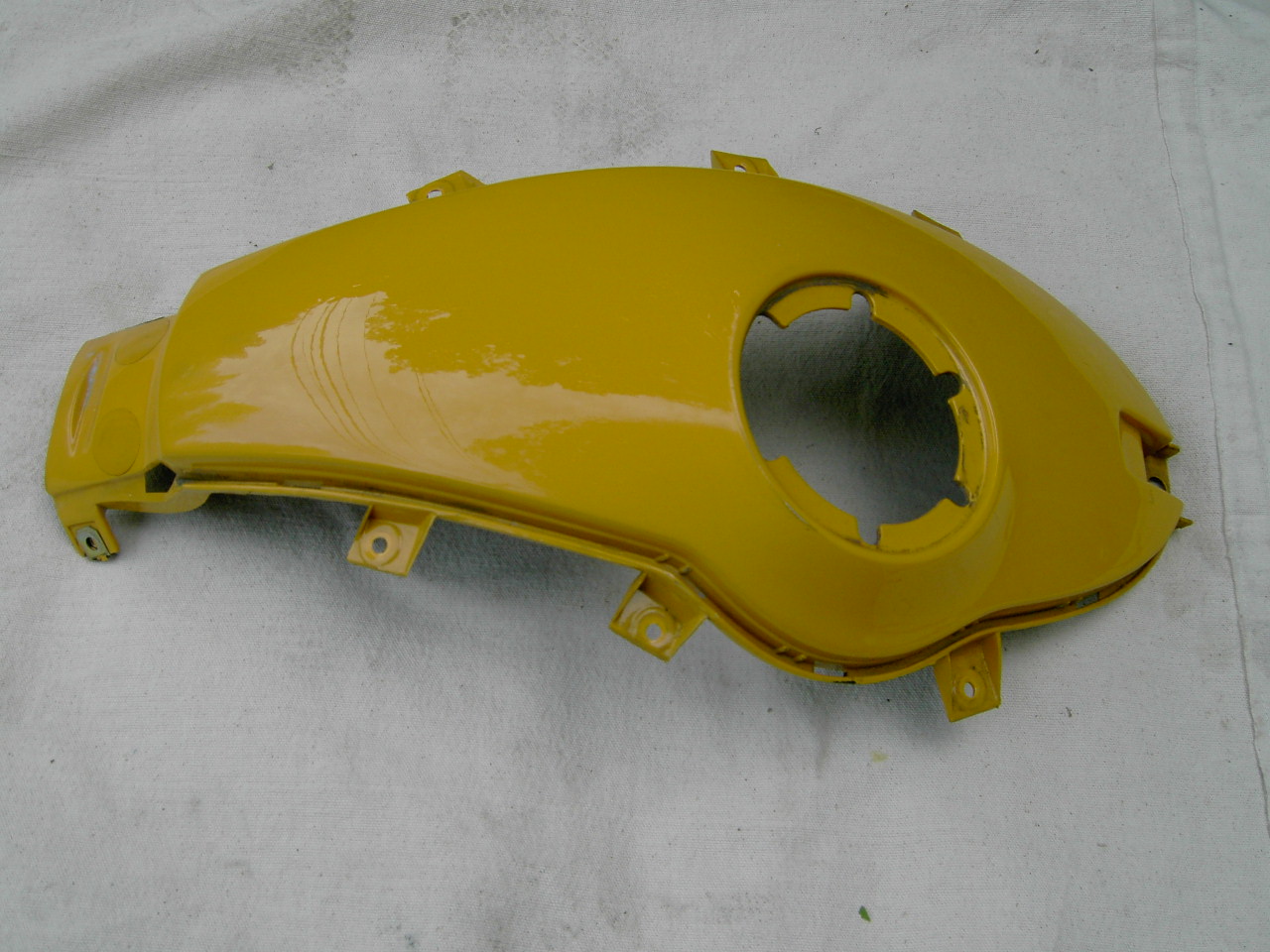 R1100S Fuel Tank Covering, Mandarin Yellow