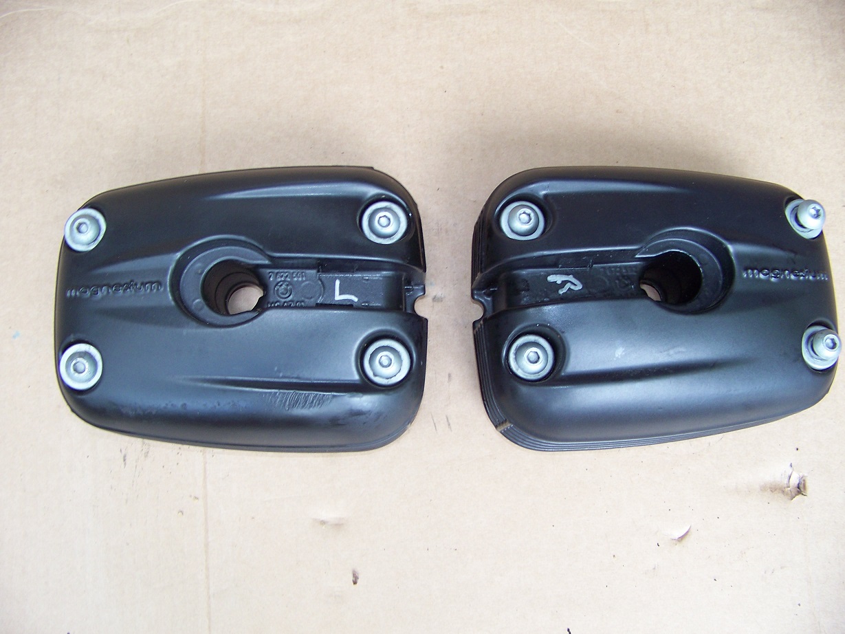 R1100S/R1150 Dual Spark (All) Left & Right Side Valve Covers, Black