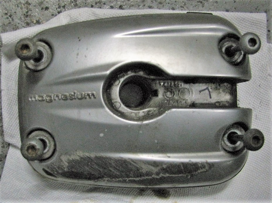 R1150 Dual Spark Valve Cover, Left, Magnesium