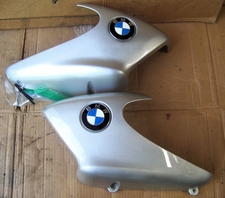 R1150R Oil Cooler Cover Set, Right & Left Side, Granite Gray Metallic