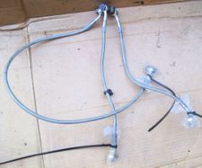 R1100GS Front  Spiegler Aftermarket Braided Brake Lines(Non-ABS)