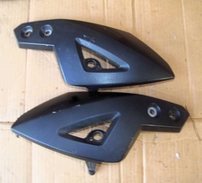 R1150R Rockster Left & Right Front Panel Carriers (Headlight Mount Brackets), Black