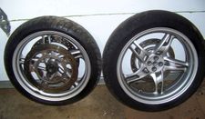 R1150RT/ RS/R Front & Rear Wheel Set W/ Rotors & ABS Rings