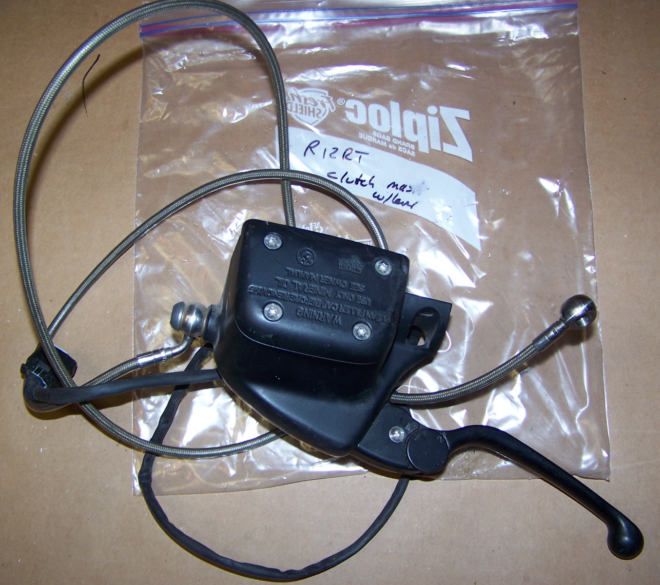 R1200RT Clutch Master Cylinder W/Lever & Hydraulic Line