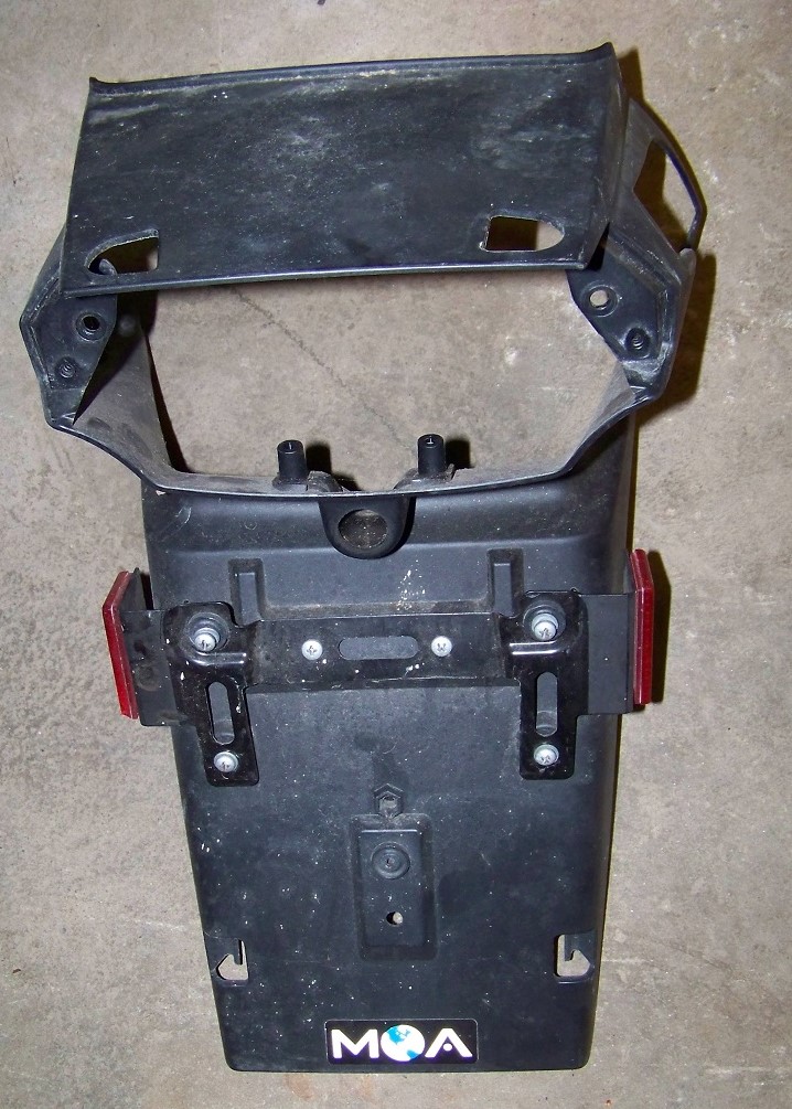 R1200RT License Plate Holder/Rear Fender