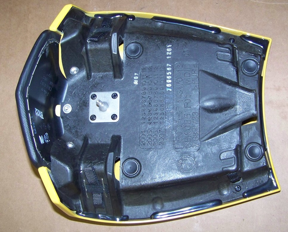 R1200S Rear Seat Cover/ Cowling, Yellow, NEW