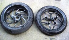 R1200S/ RT/ R/ST Complete Wheel Set, Black