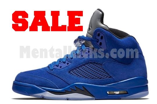 air jordan 5 retro game royal blue suede 