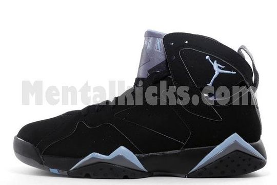 nike air jordan 7 retro black chambray 