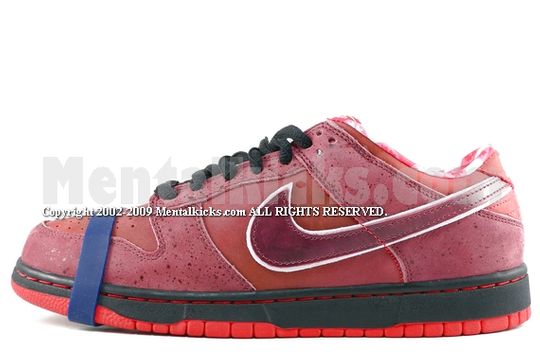 nike dunk low premium sb lobster red 