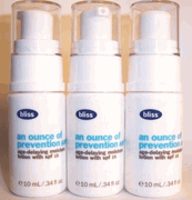 Bliss An Ounce of Prevention AM Age-Delaying Moisture Lotion - Lot of 3 = Full Size!