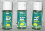 Bliss Lemon and Sage Soapy Suds Body Wash and Bubbling Bath x 3 - 3 oz/90 ml total