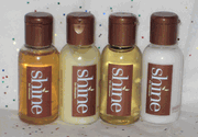 Bliss Shine Mandarin and Mint Shampoo, Conditioner, Shower Gel and Body Lotion Set