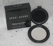Bobbi Brown Shimmer Eye Shadow in Pale Silver - NIB - Discontinued Color