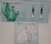 Bulgari Au The Vert and Au The Blanc Perfume Samples  - Discontinued Item
