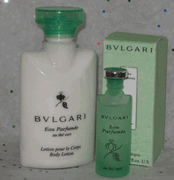 Bulgari Eau Parfumee Au The Vert Eau de Cologne and Body Lotion Sample Set