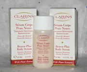 Clarins Renew-Plus Body Serum - NIB - Lot of 2