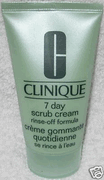 Clinique 7-Day Scrub Cream - 1.7 oz/50 ml