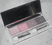 Clinique All About Shadow Quad in Graphite, Rock Violet, Ticklish and Going Steady - Full Size