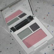 Clinique All About Shadow Duo in Graphite & Wave after Wave and Iced Lotus Blush