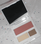 Clinique Blush in Sunset Glow and Colour Surge Eye Shadow Duo in Butter Pecan