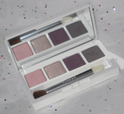 Clinique Colour Surge Eyeshadow Quad in New York Dawn, Precious Pink, Deep Purple, Slate